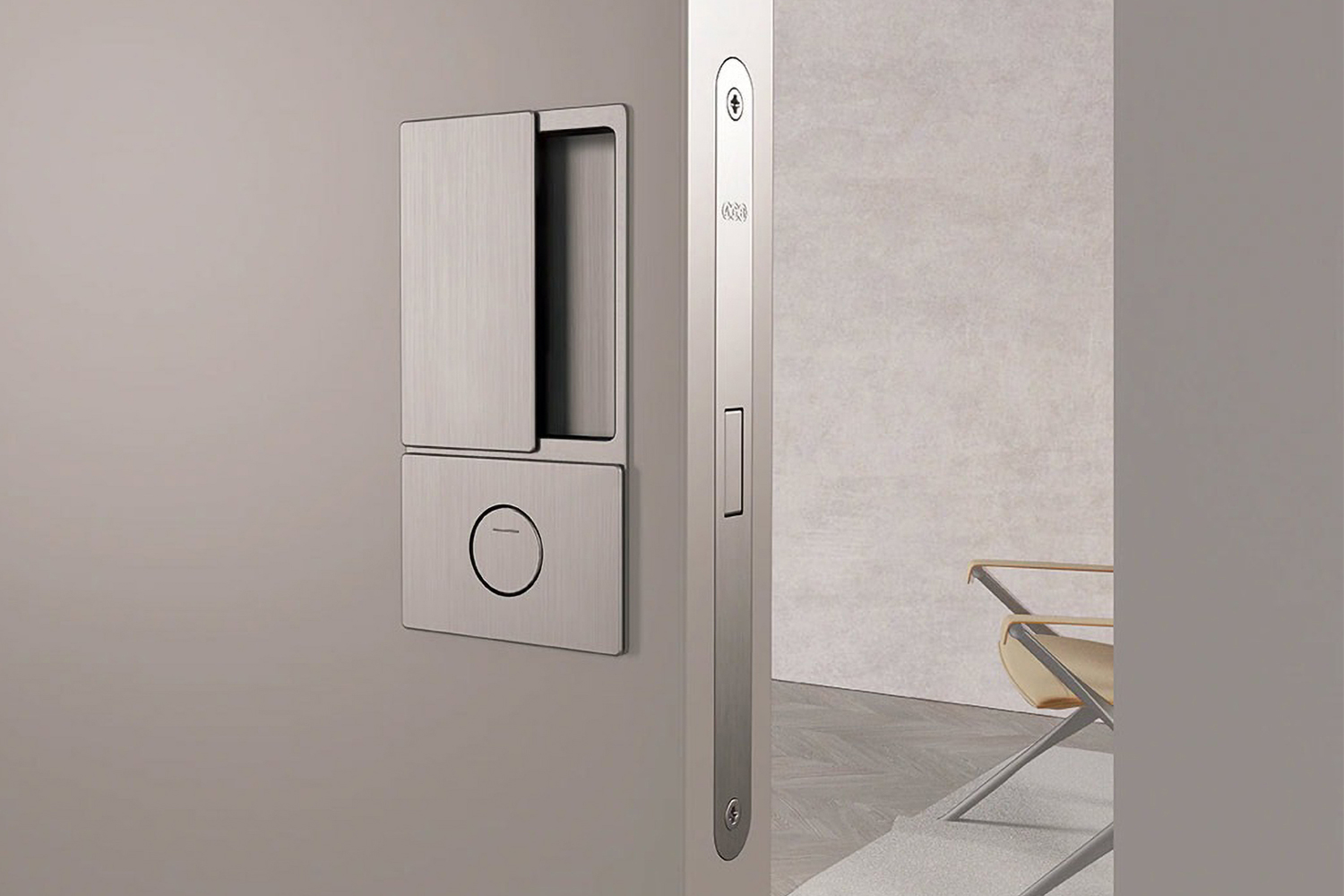 Completa al meglio il design della tua porta con Wave di AGB: la maniglia che trasforma le porte interne in opere d’arte